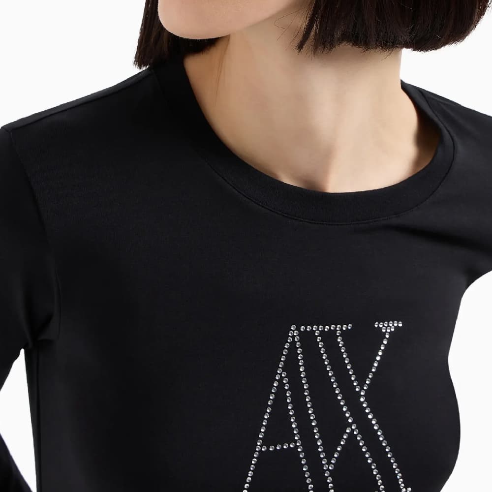 Футболка ARMANI EXCHANGE SS24 Logo T - изображение 3