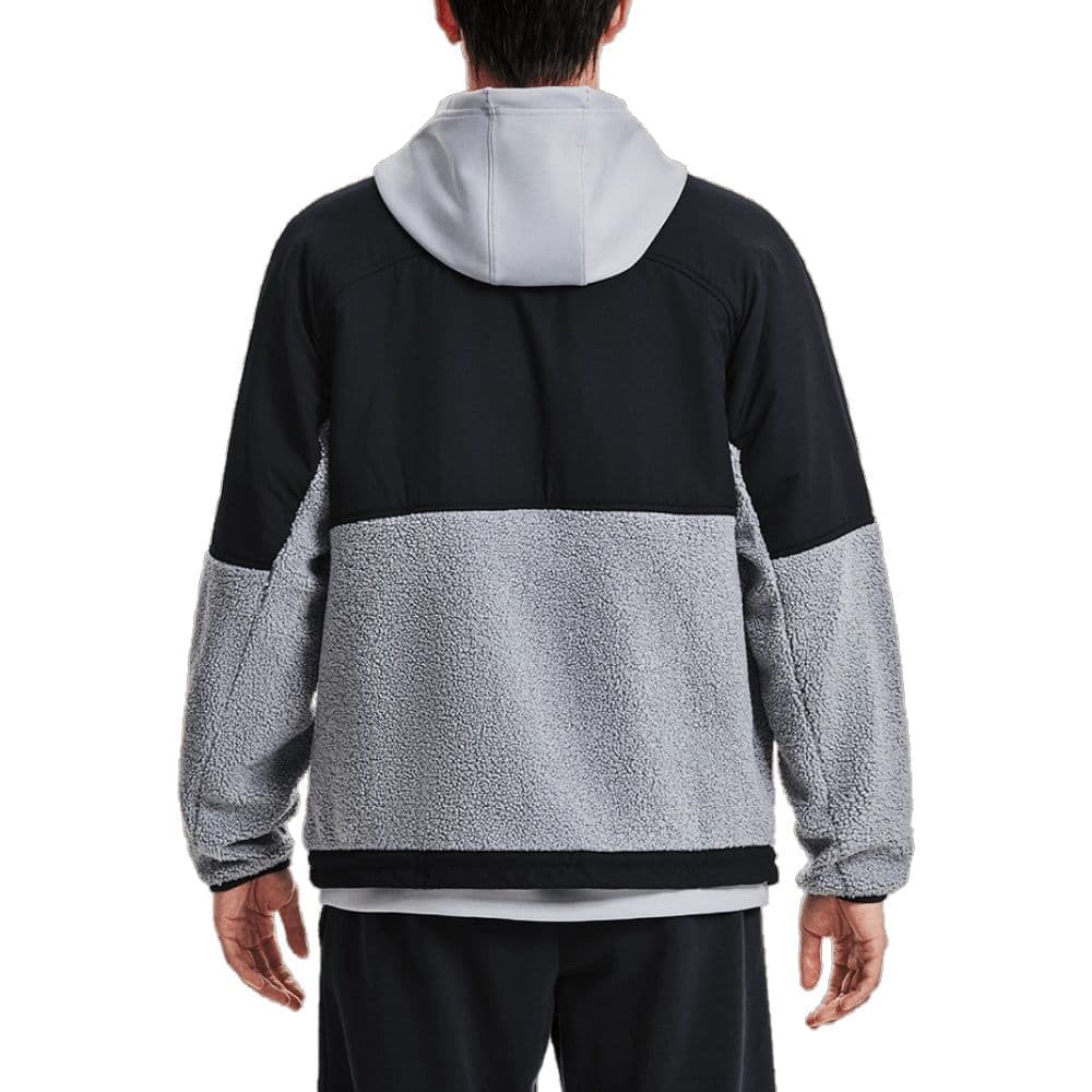 Куртка Under Armour MissionSwacket UA Boucle Куртки и Пальто Мужской Стальной - изображение 5