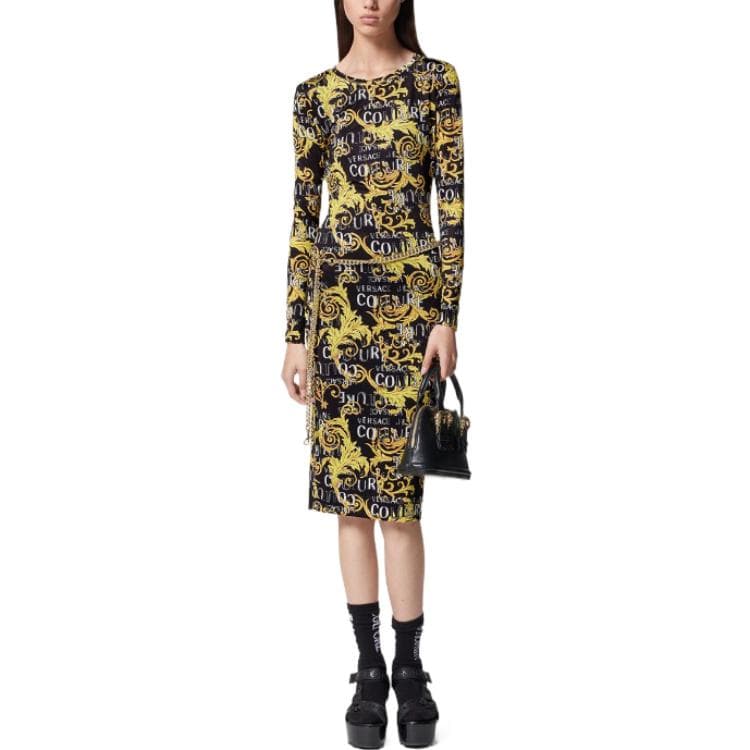 Платье VERSACE JEANS COUTURE SS23 Logo - изображение 2