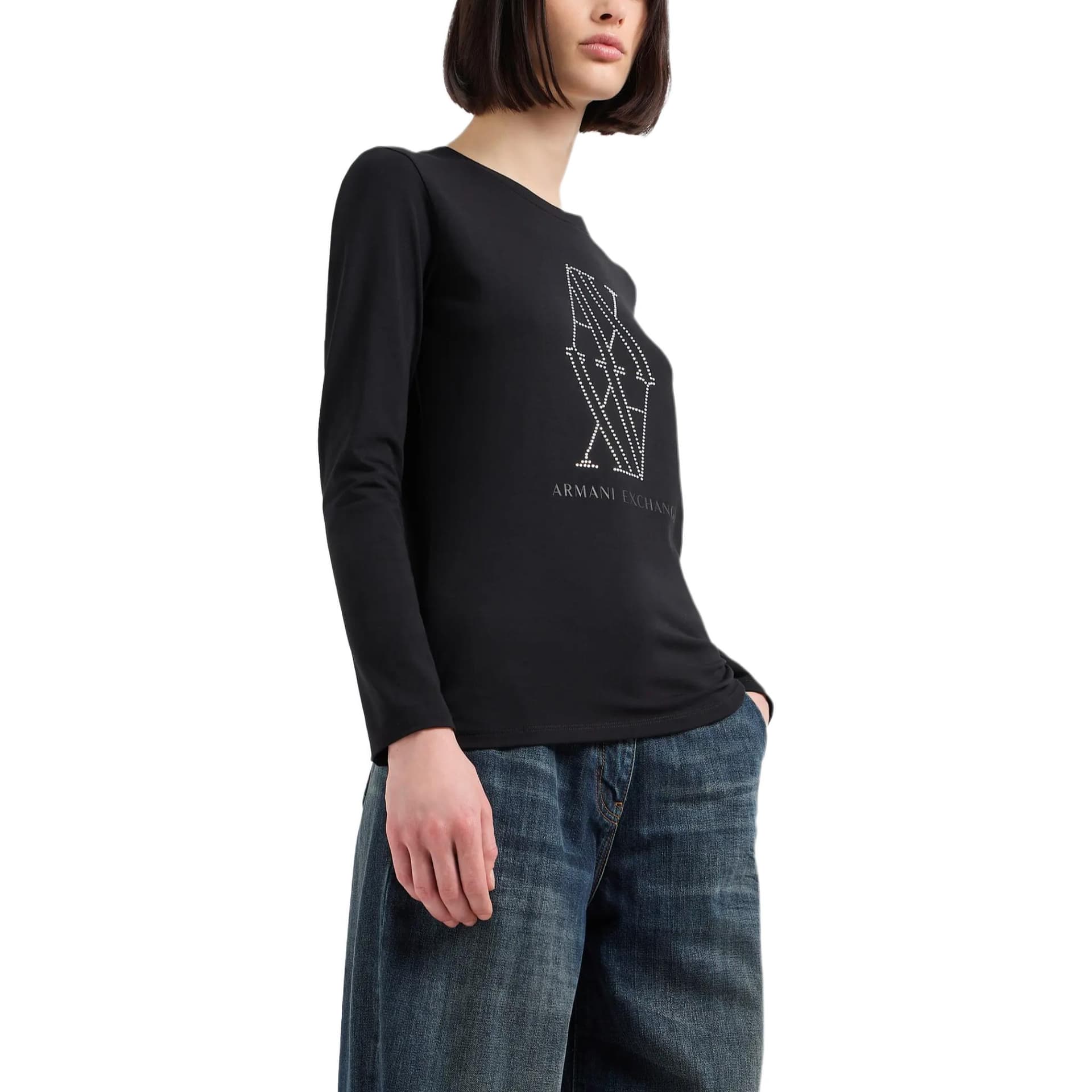 Футболка ARMANI EXCHANGE SS24 Logo T - изображение 2
