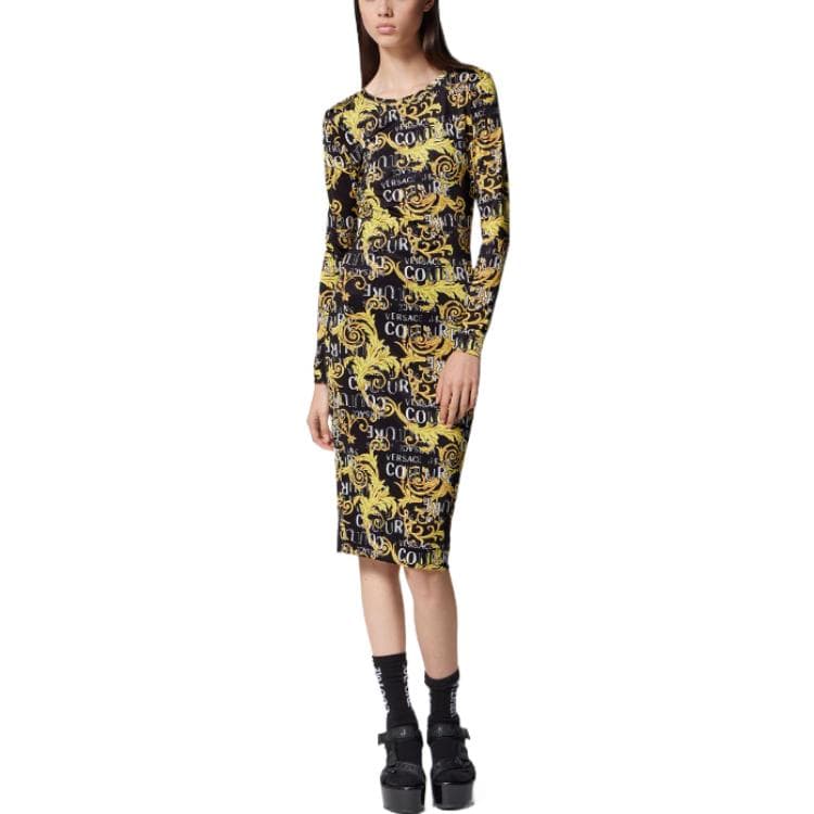 Платье VERSACE JEANS COUTURE SS23 Logo - изображение 4