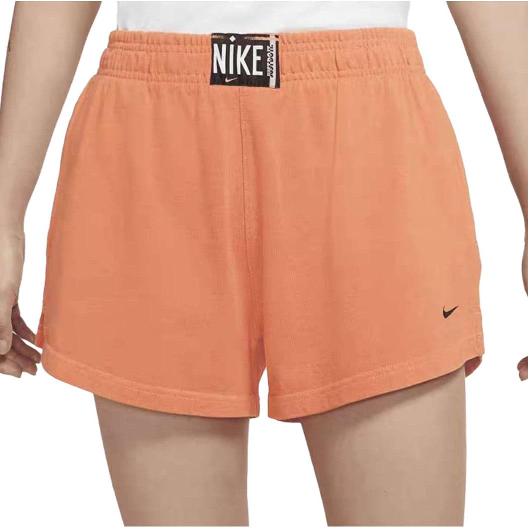 Шорты NIKE Апельсин Женские Повседневные Шорты - изображение 4