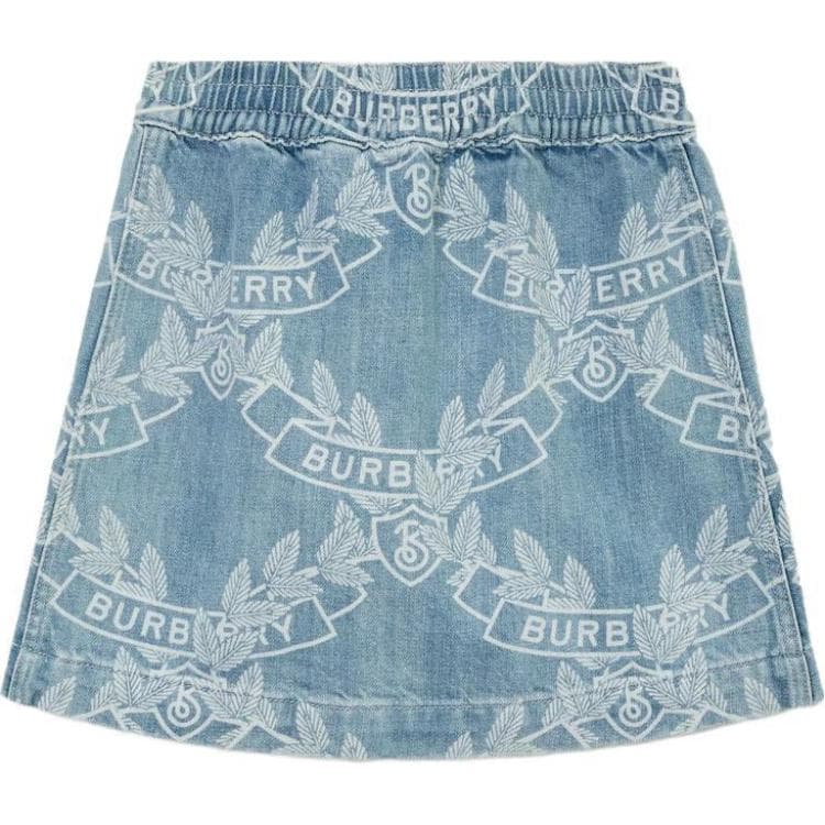 Burberry SS23 Умеренный Юбка Детский Светло-синий - изображение 2