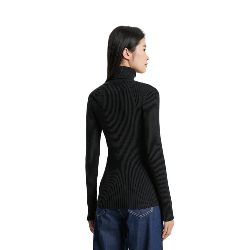 Кофта Calvin Klein Трикотаж Женский Космический Черный - изображение 4