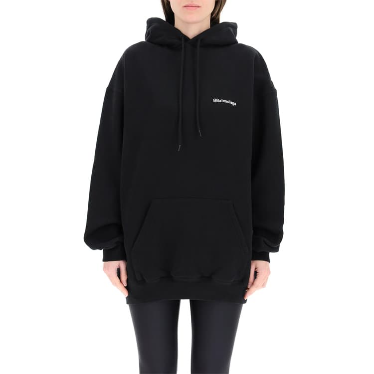 Худи Balenciaga SS21 Hoodie Black - изображение 2