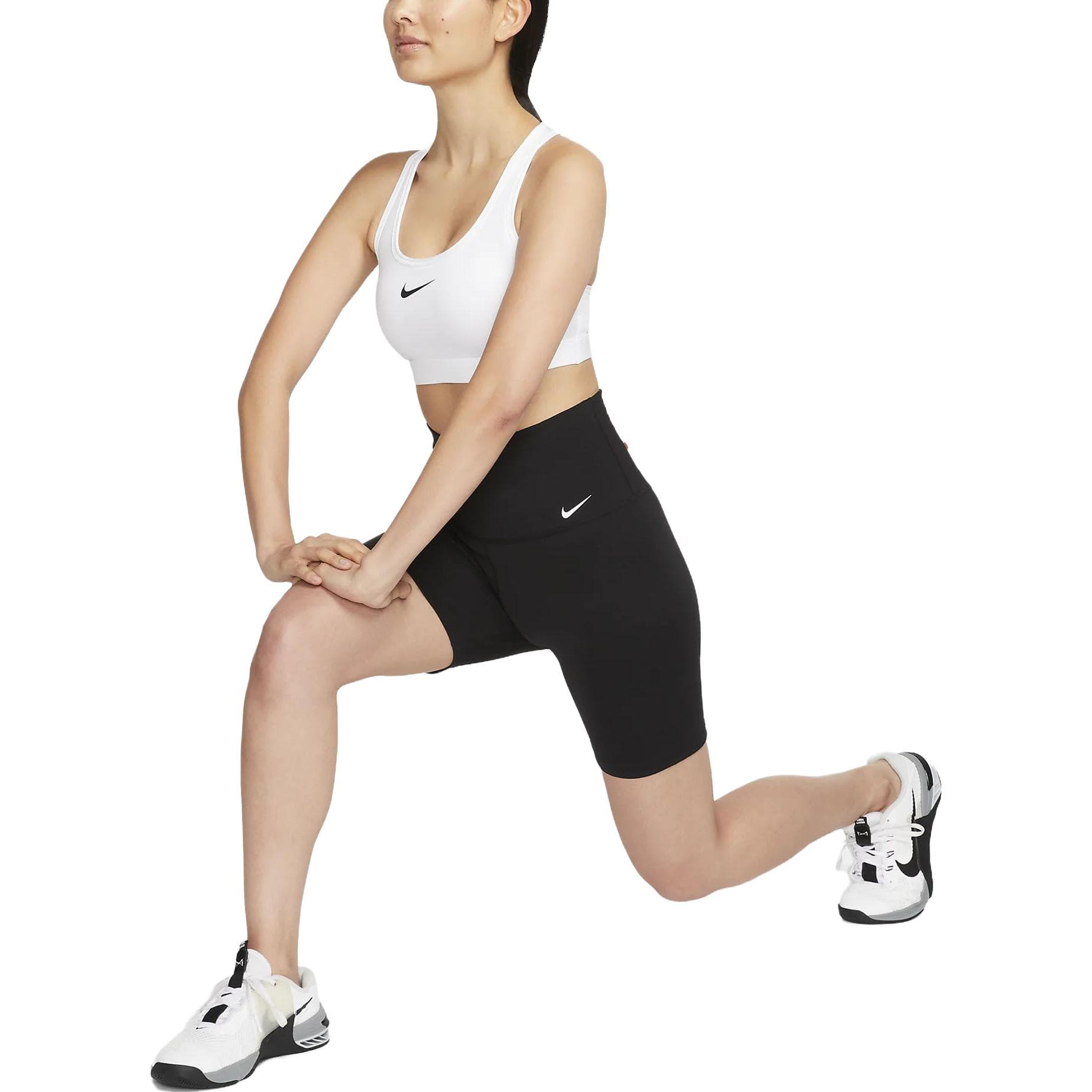 NIKE Swoosh Спортивное белье Women's White - изображение 2