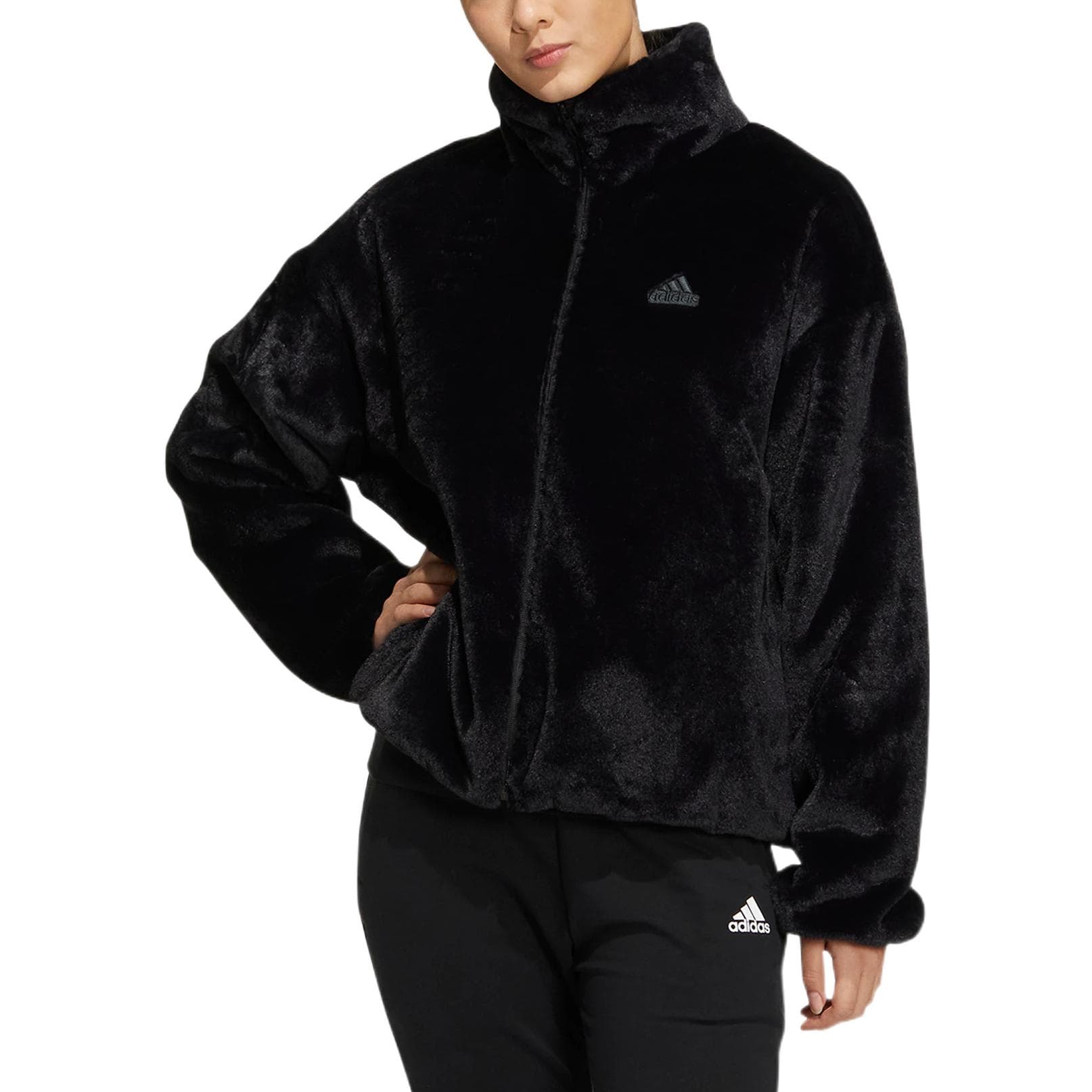 Куртка adidas Met Fur Jkt T1 Logo - изображение 2