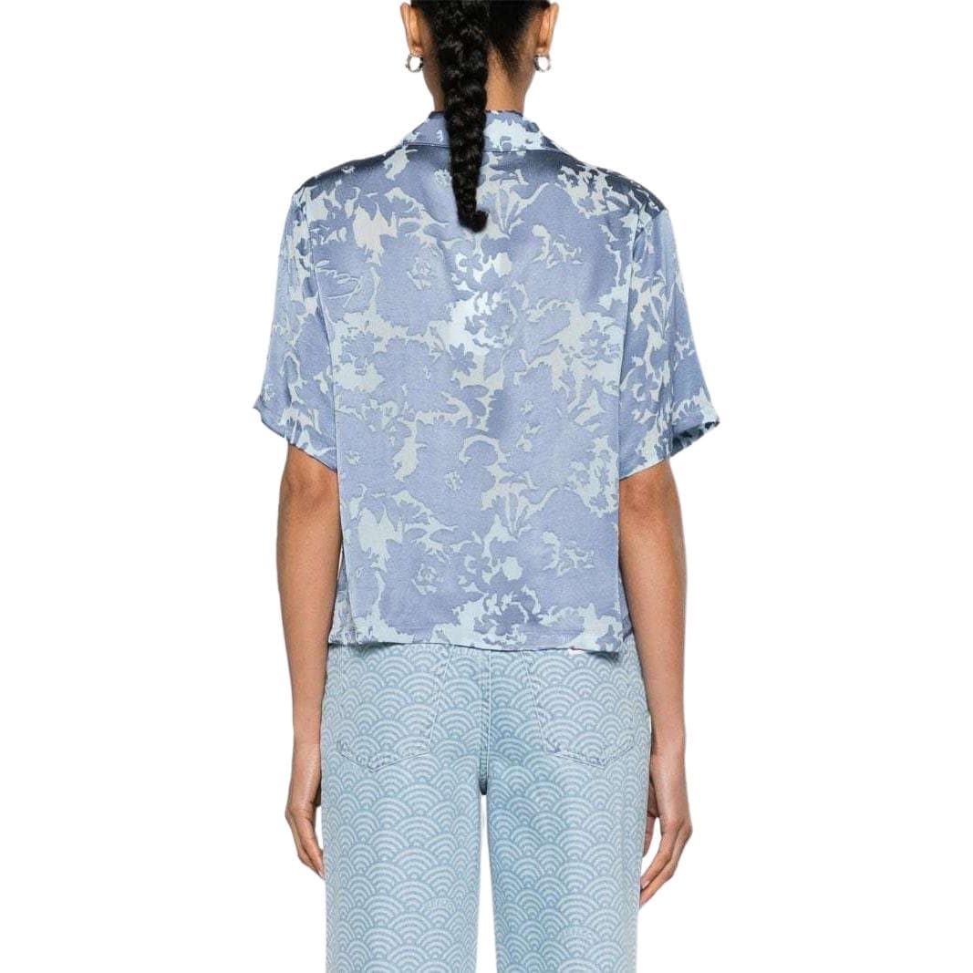Блузка KENZO SS24 Рубашка Женская Protégé Blue - изображение 3