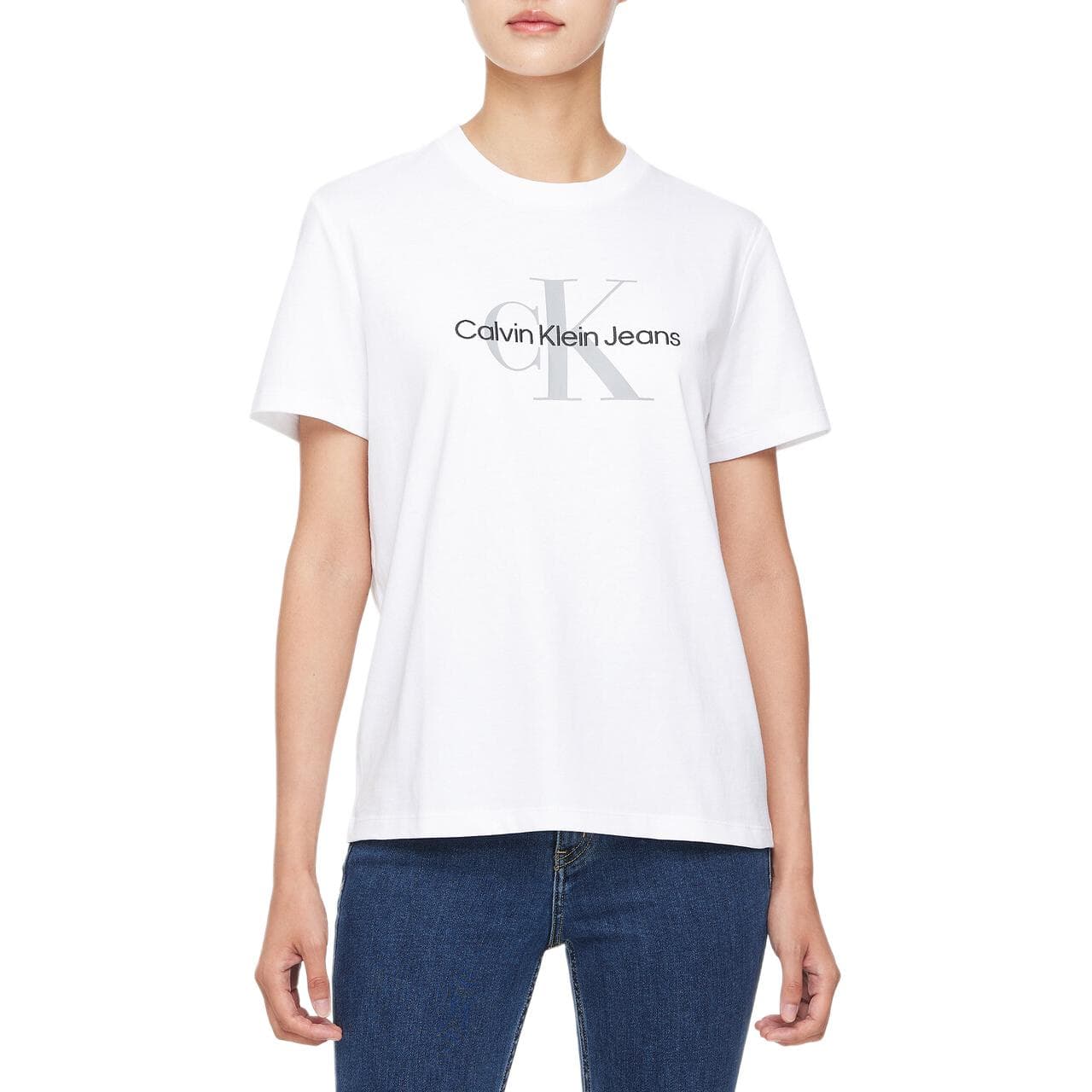 Футболка Calvin Klein T-рубашка женская белая - изображение 4