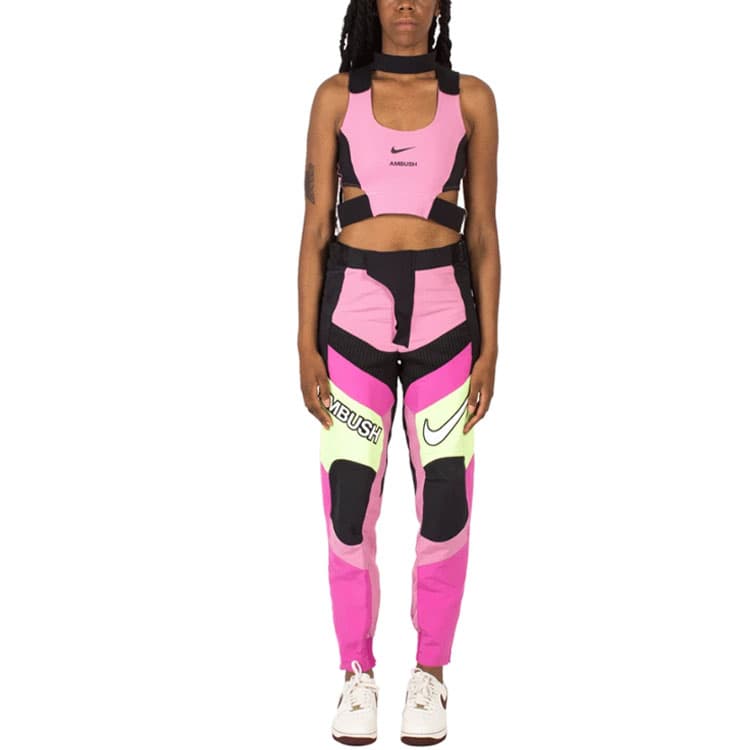 Штаны Nike x AMBUSH Moto Pants Pink - изображение 4