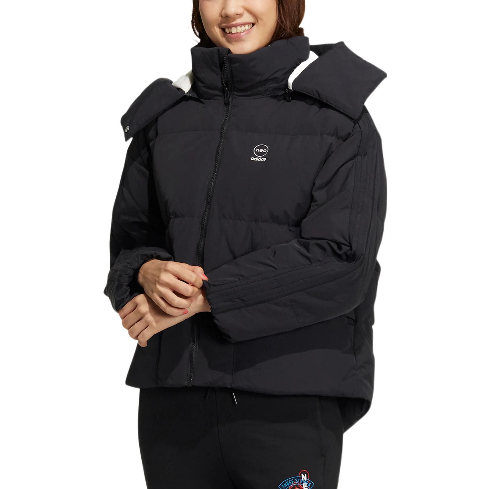 Пуховик adidas neo logo - изображение 2