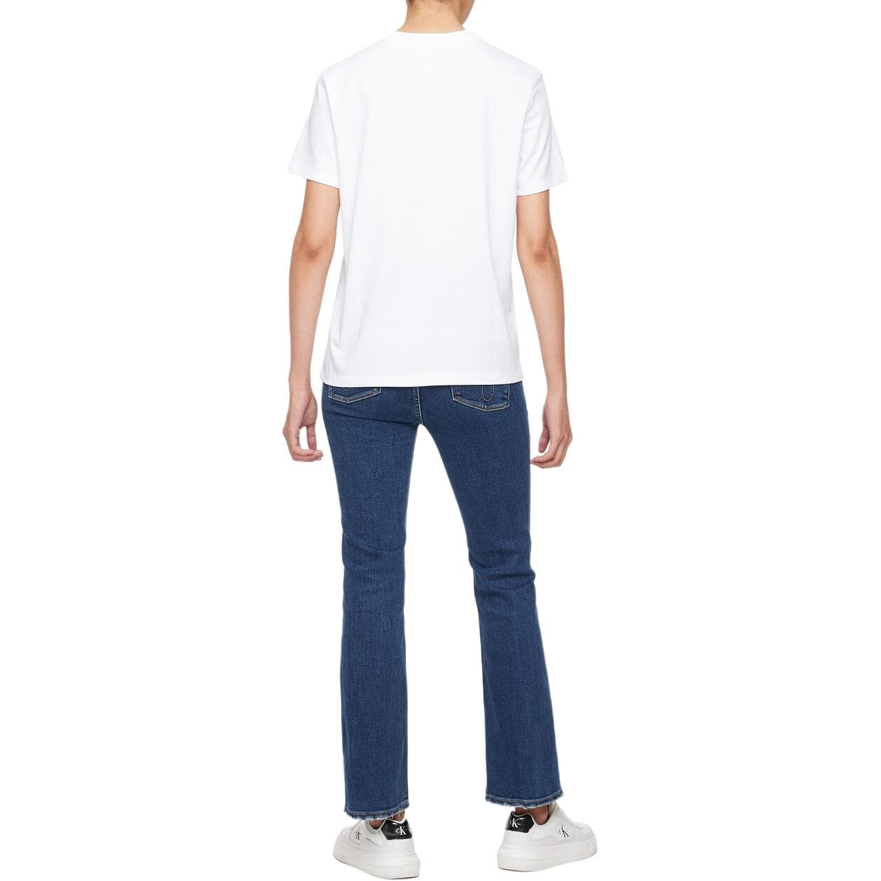 Футболка Calvin Klein T-рубашка женская белая - изображение 5