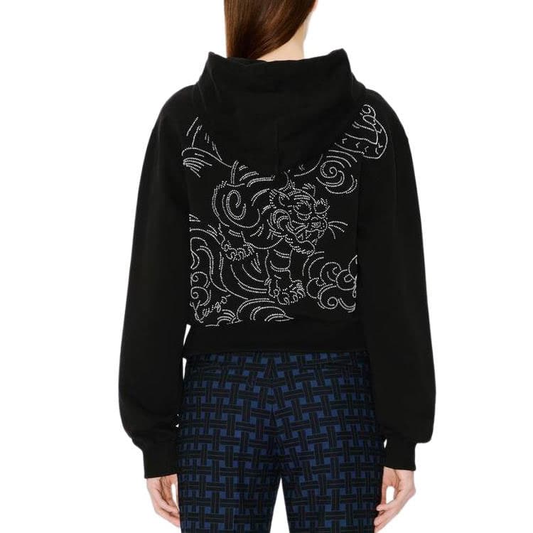 Худи KENZO SS24 Толстовка Женское Черное - изображение 5