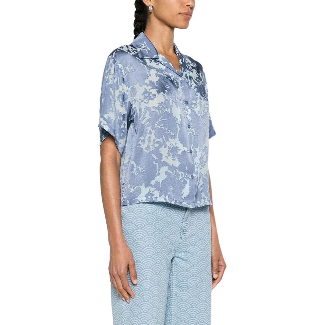 Блузка KENZO SS24 Рубашка Женская Protégé Blue - изображение 6