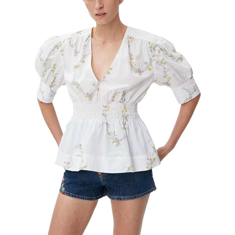 Блузка GANNI SS22 V - изображение 3