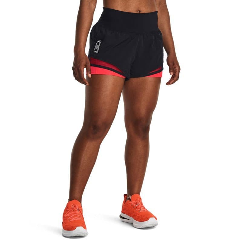 Шорты Under Armour Everywhere Черные Женские Повседневные Шорты - изображение 3