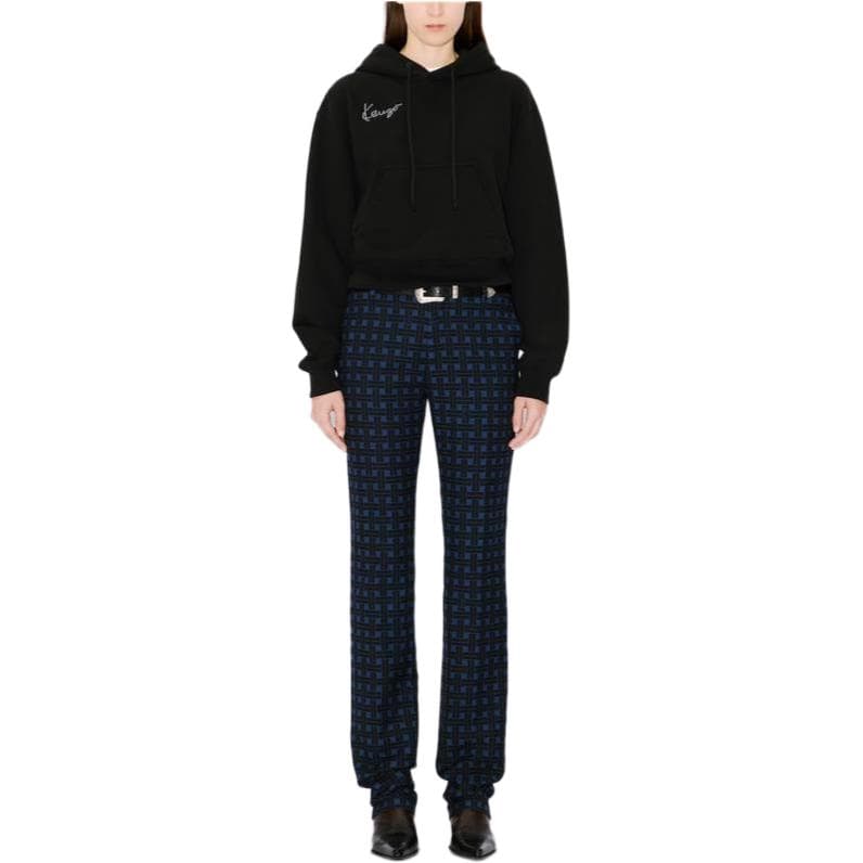 Худи KENZO SS24 Толстовка Женское Черное - изображение 3