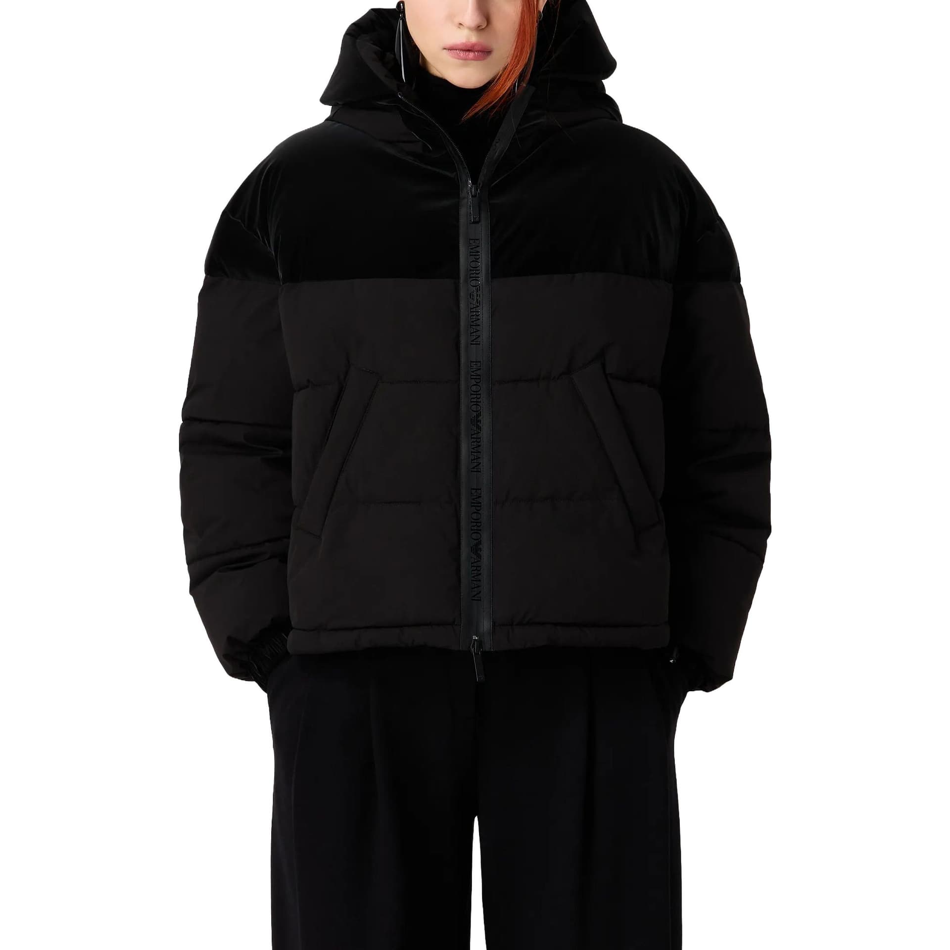 Куртка EMPORIO ARMANI Черные Женские Куртки - изображение 2
