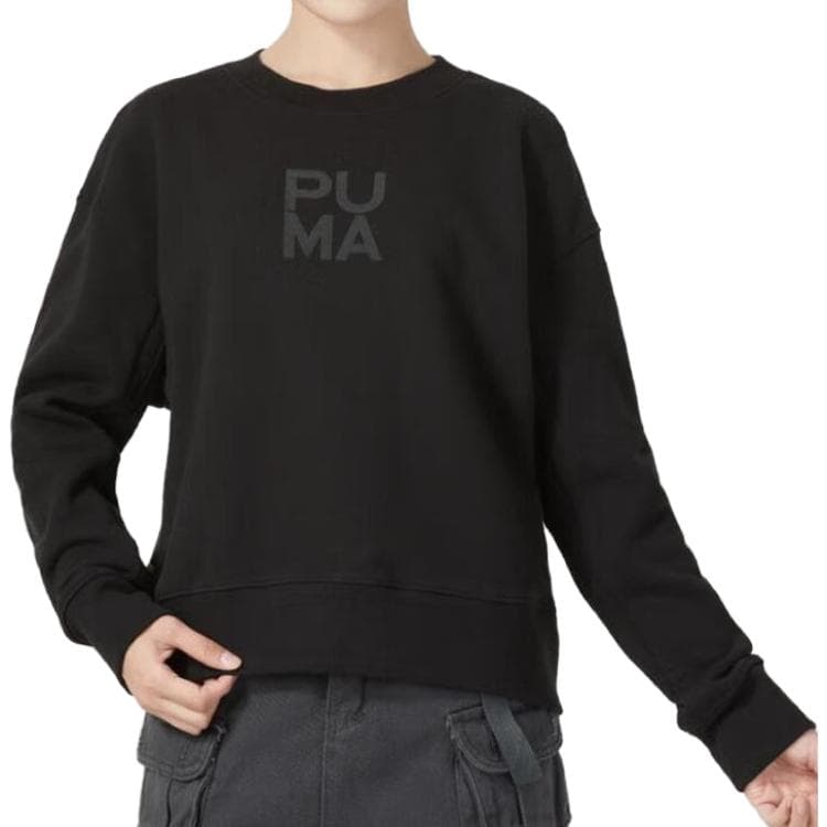 Худи PUMA Infused Crew Черный Женские Толстовка - изображение 3