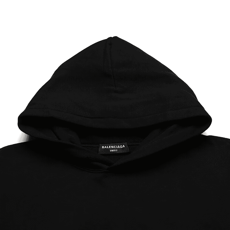 Худи Balenciaga Hoodie Black - изображение 6