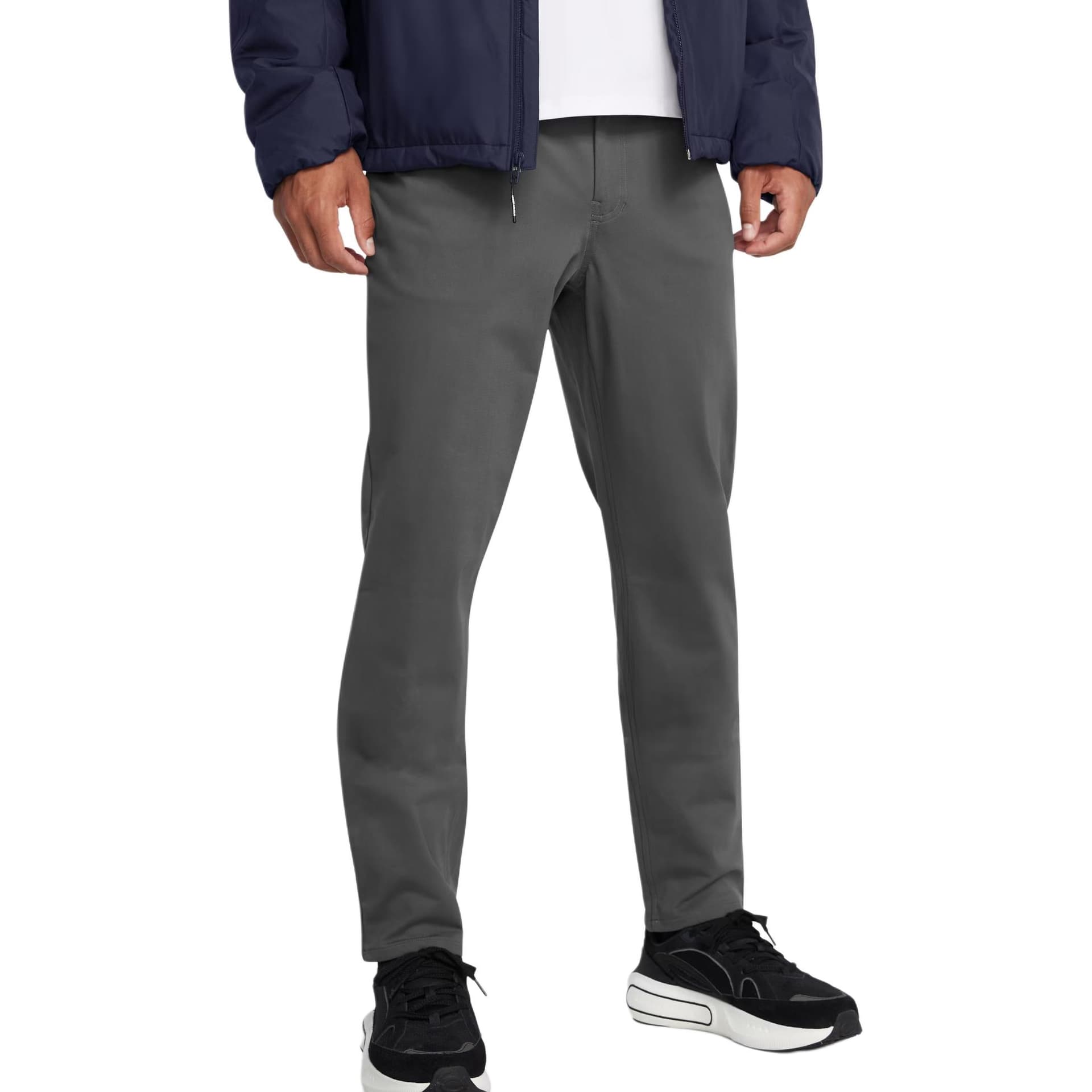 Штаны Under Armour UnstoppableCold Погода Повседневные брюки Мужские Замковый камень Черный - изображение 4