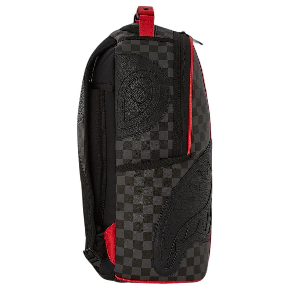 Рюкзак SPRAYGROUND Рюкзак из искусственной кожи унисекс черный красный - изображение 4