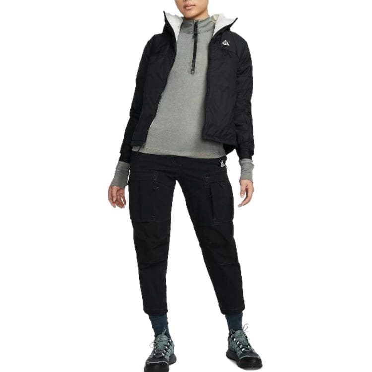 Куртка NIKE Черные Женские Куртки - изображение 3