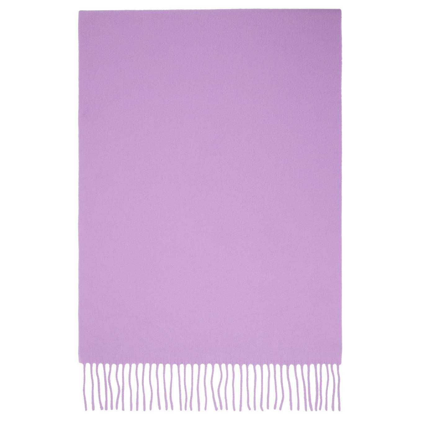 Шарф Acne Studios Вязаные Шарфы из Шерсти Женские Фиолетовые - изображение 2