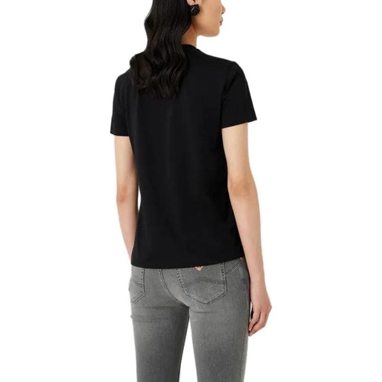 Футболка EMPORIO ARMANI T-Shirt In Jersey Organico Con Stampa Citazione Giorgio Armani T - изображение 2