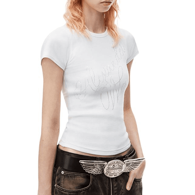 Футболка alexander wang FW24 T - изображение 4