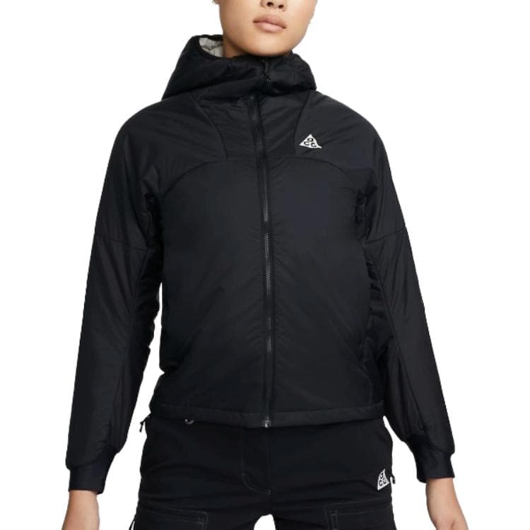 Куртка NIKE Черные Женские Куртки - изображение 4
