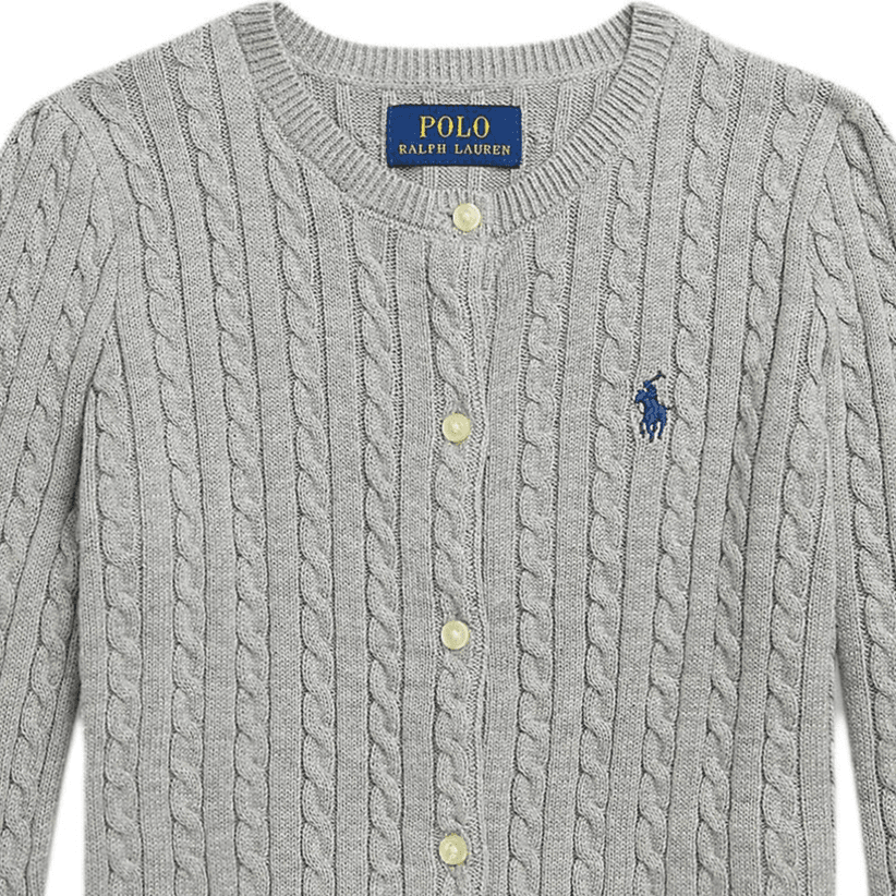 Polo Ralph Lauren Свитер Стандартный размер Серый Детский - изображение 3