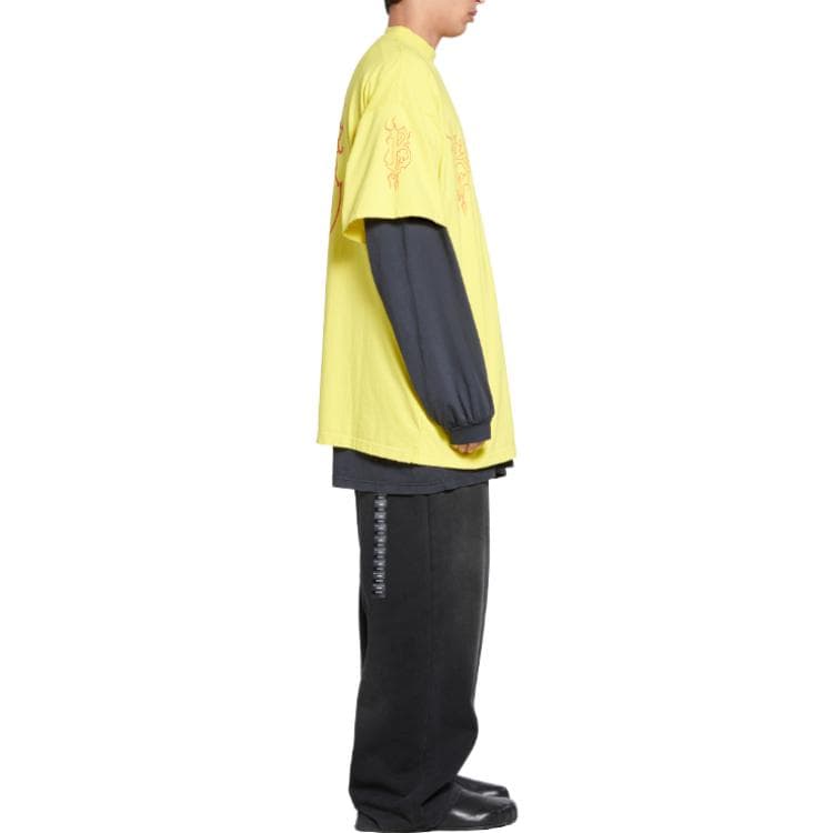 Футболка Balenciaga Darkwave T-Shirt Oversized T - изображение 5