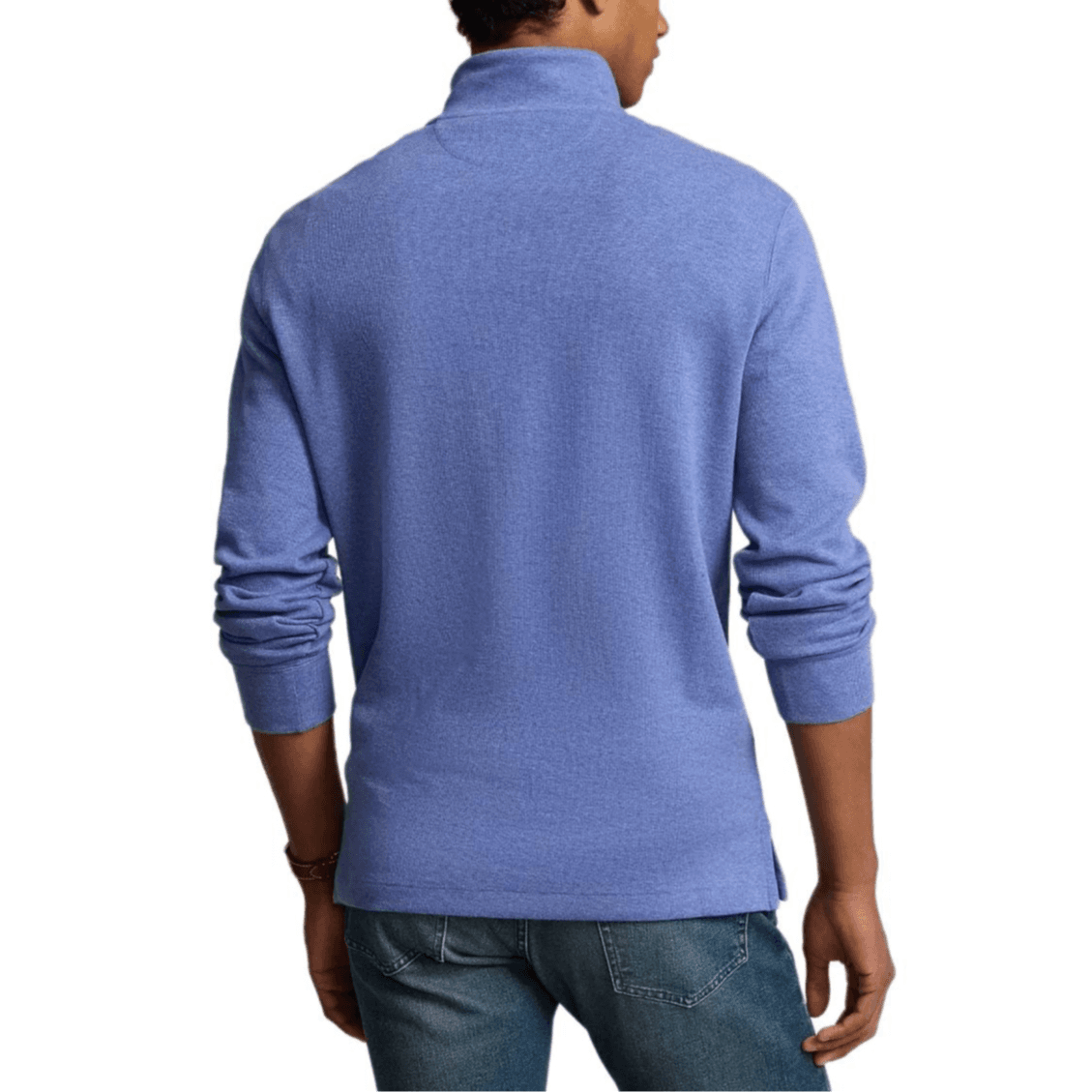 Худи Polo Ralph Lauren FW24 Толстовка мужская с эффектом потертости Королевский синий - изображение 4