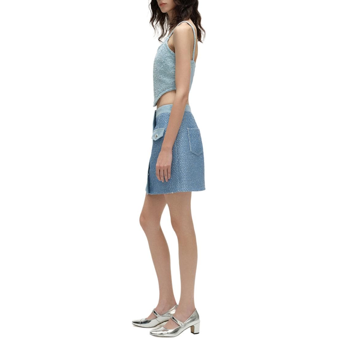 Юбка KARL LAGERFELD SS24 A - изображение 3