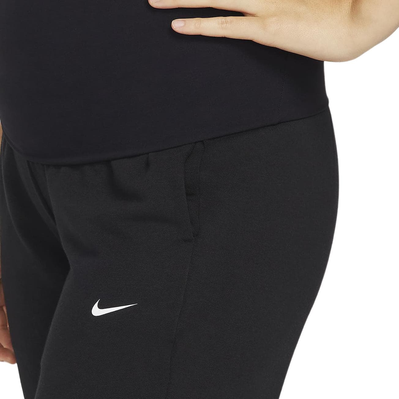 Штаны NIKE Черные Женские Повседневные Брюки - изображение 4