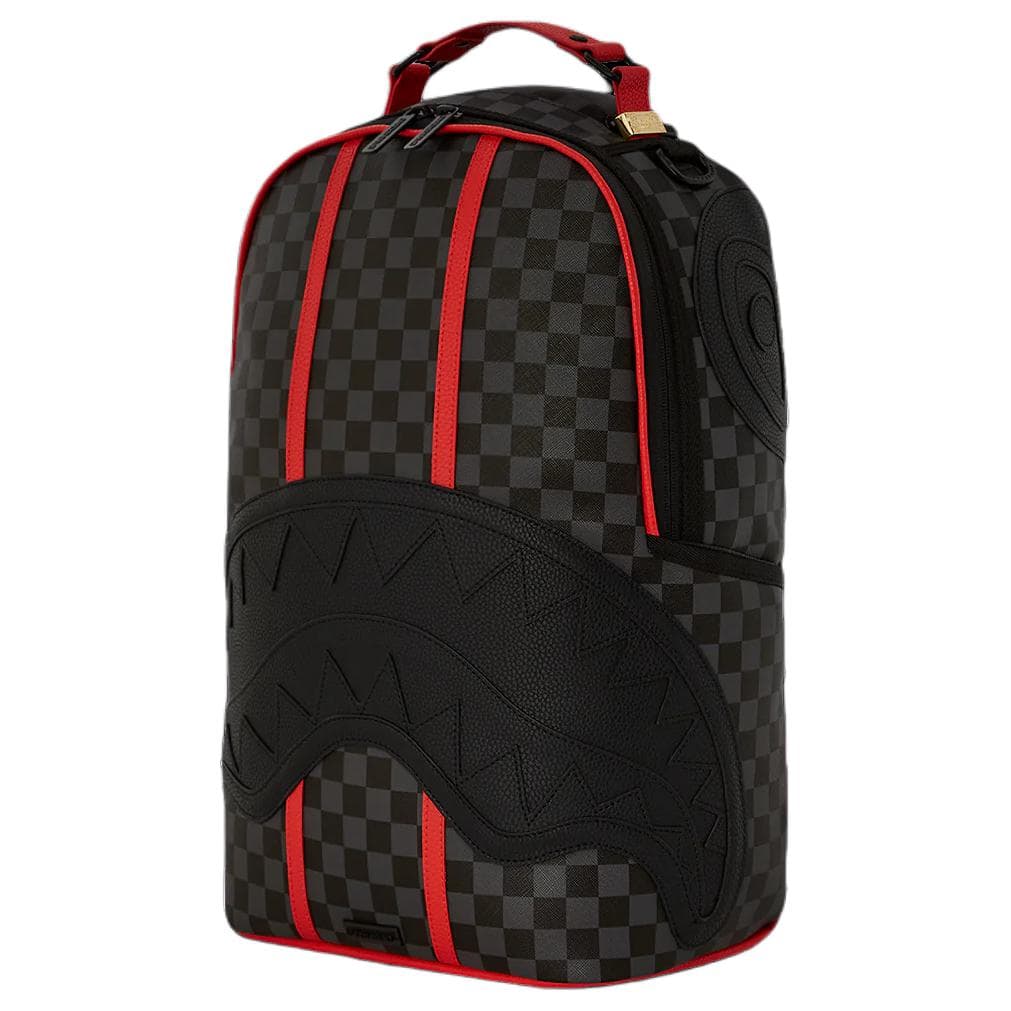 Рюкзак SPRAYGROUND Рюкзак из искусственной кожи унисекс черный красный - изображение 3