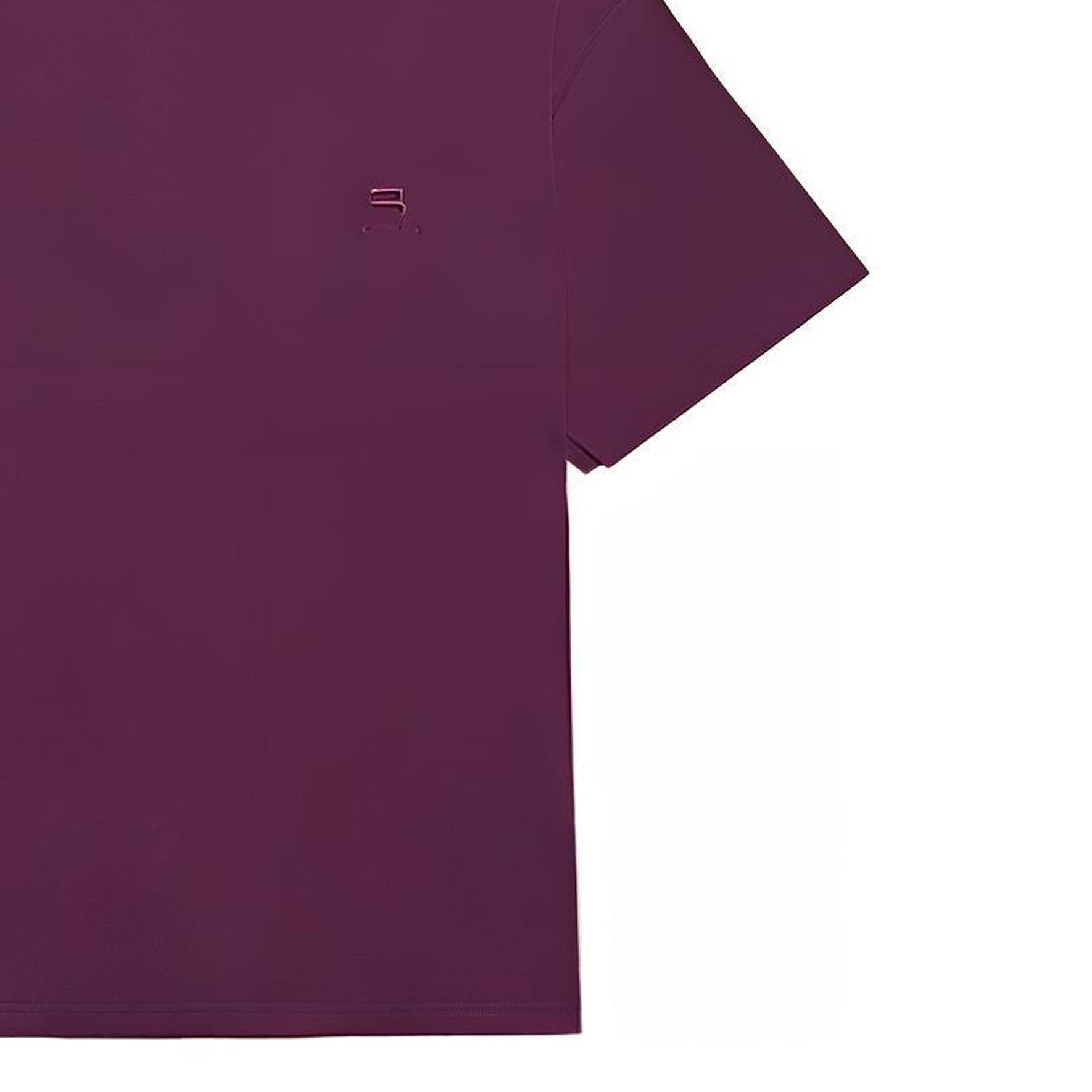 Футболка Balenciaga Logo Embroidered T-Shirt Purple - изображение 8
