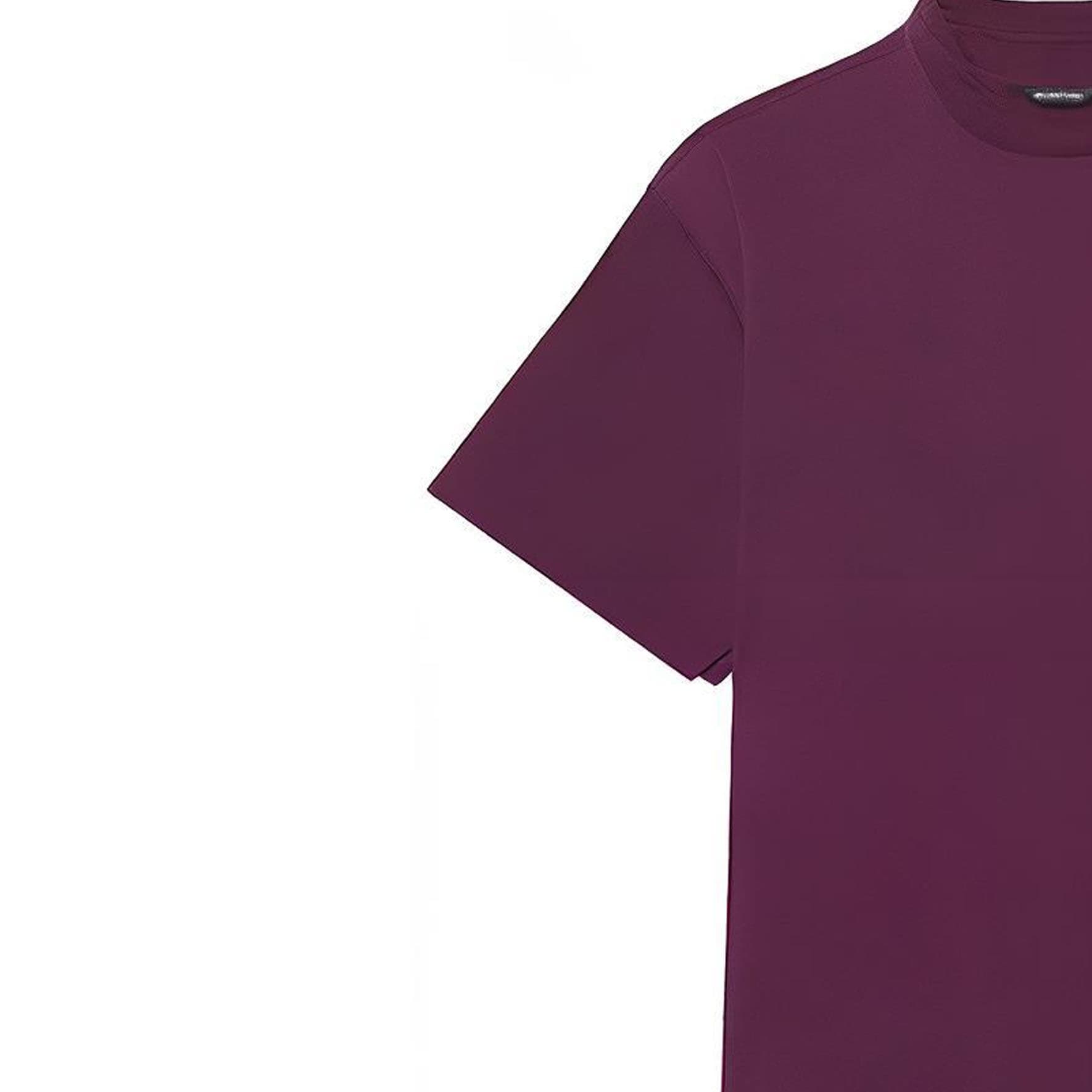 Футболка Balenciaga Logo Embroidered T-Shirt Purple - изображение 7