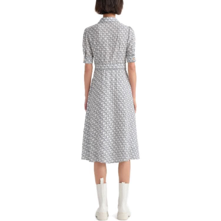 Платье KARL LAGERFELD Короткий Sleeved Платье Женские Многоцветный - изображение 5