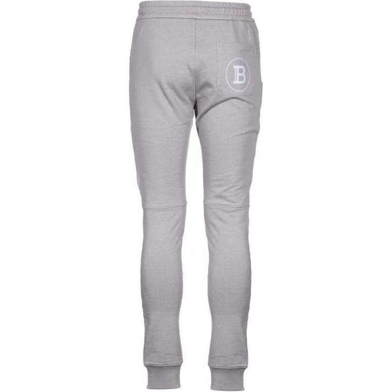 Штаны BALMAIN Вязаные спортивные брюки мужские серые - изображение 2