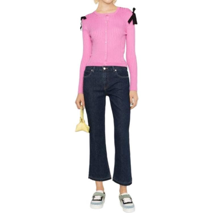 Джинсы RED VALENTINO Синие Женские Джинсы - изображение 2