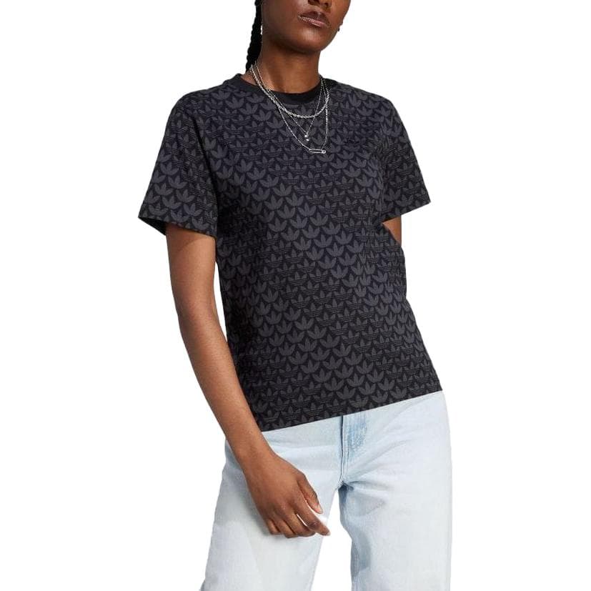 Футболка adidas originals Черные Женские Футболки - изображение 3