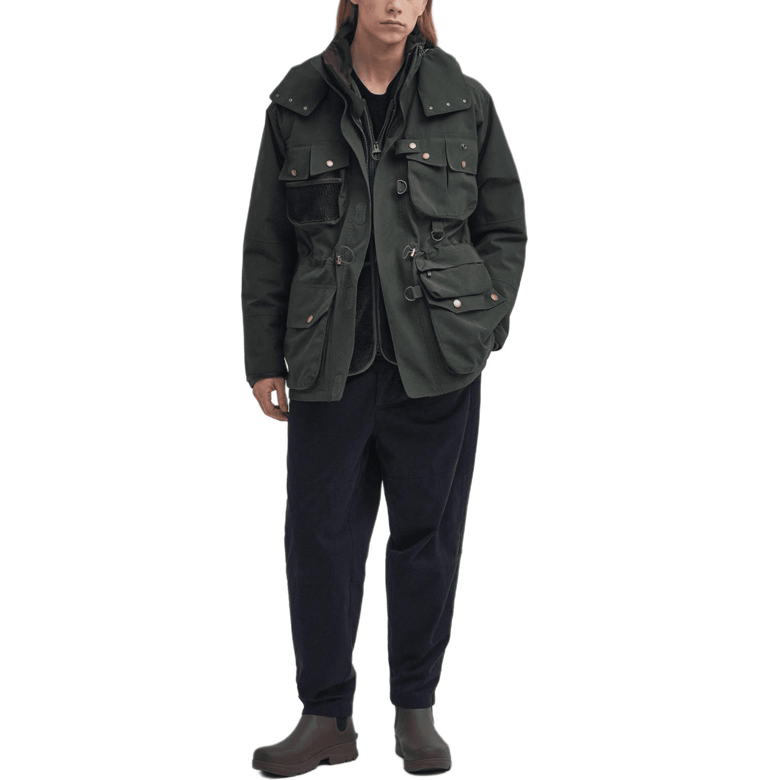 Куртка barbour SS24 Куртки Пальто Мужской Яшмовый - изображение 2