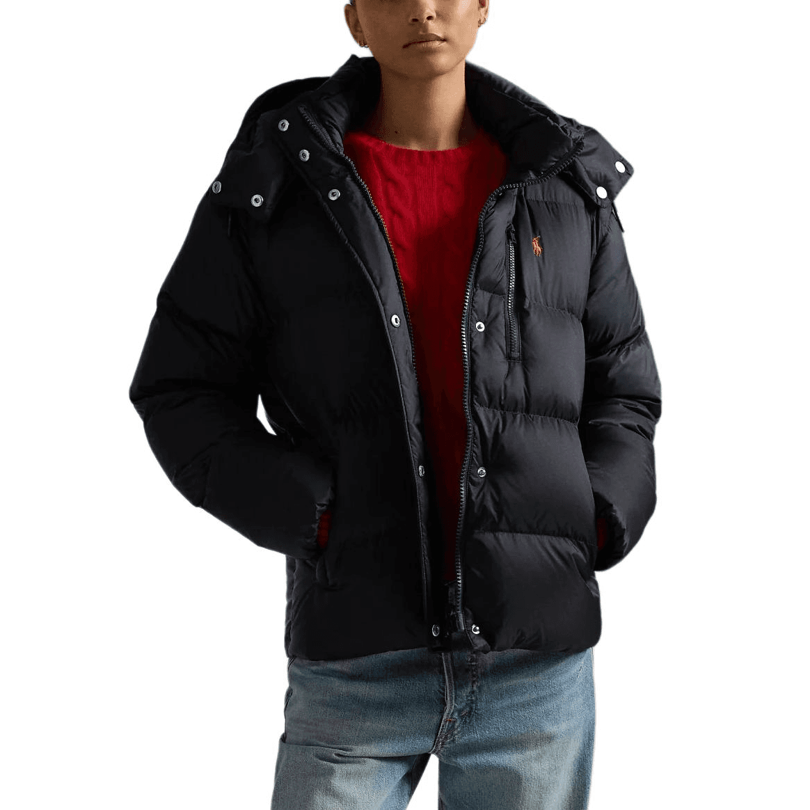 Пуховик Polo Ralph Lauren FW24 Пуховик Женский Темно-Синий - изображение 2