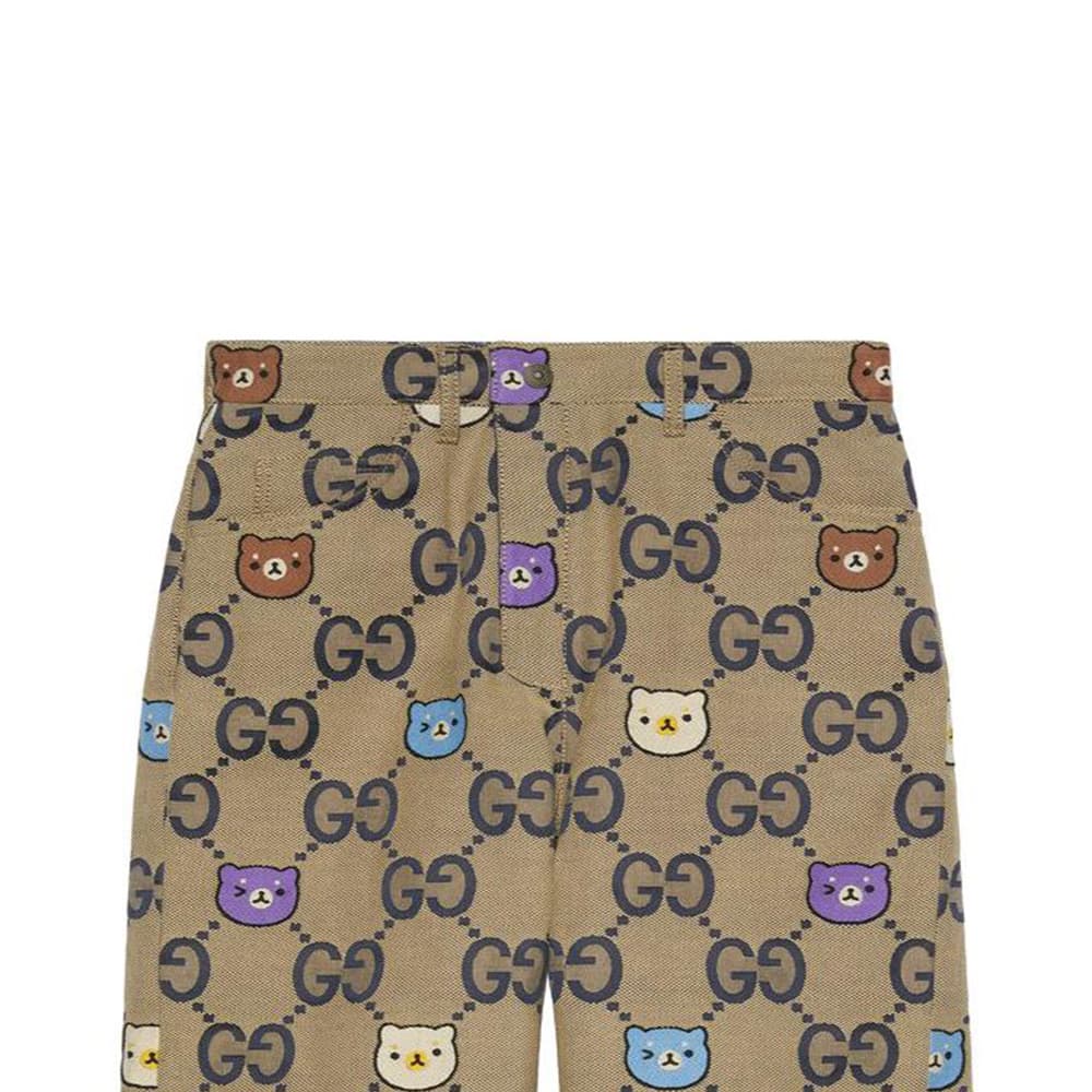 Шорты Gucci SS23 Khaki Shorts - изображение 5
