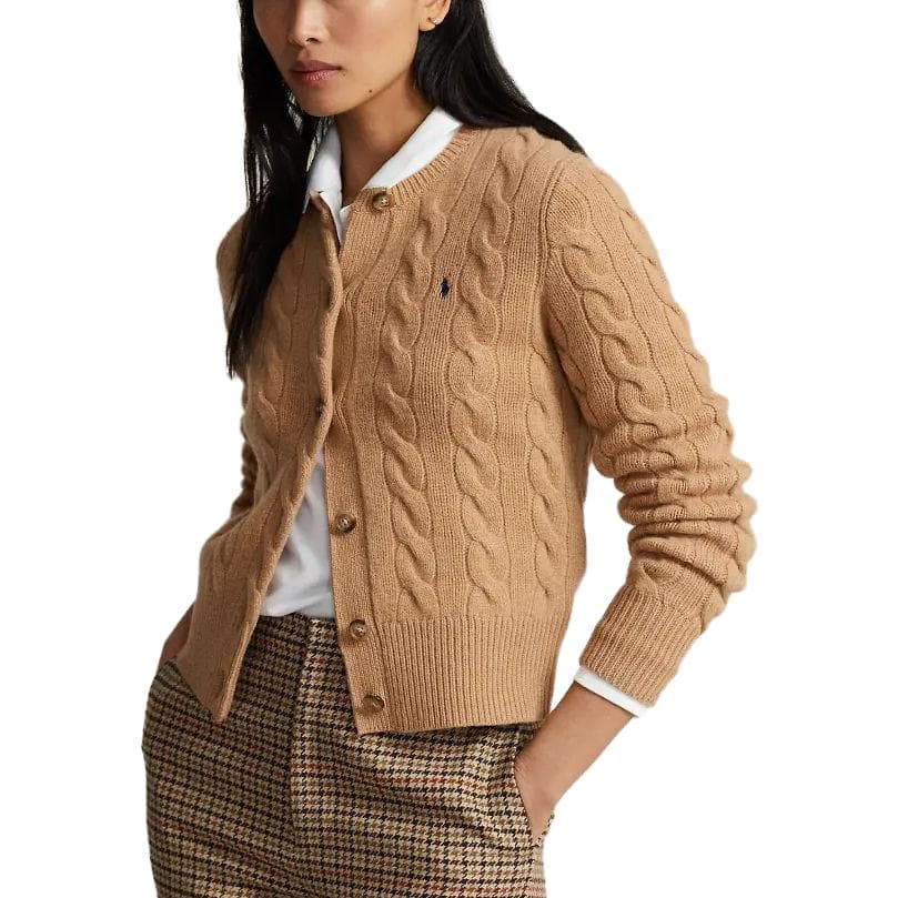 Кофта Polo Ralph Lauren Cable-Knit Wool-Cashmere Cardigan - изображение 6
