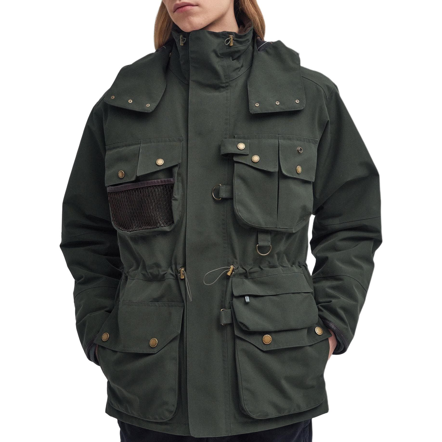 Куртка barbour SS24 Куртки Пальто Мужской Яшмовый - изображение 4
