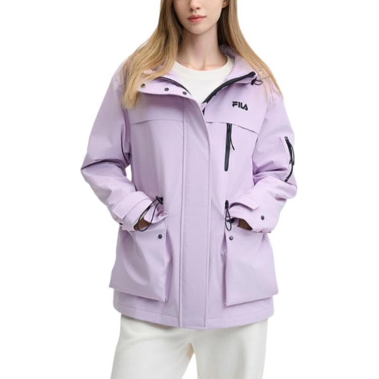 Fila Heritage Пуховая куртка Женская Jingle Bell Фиолетовая - изображение 2