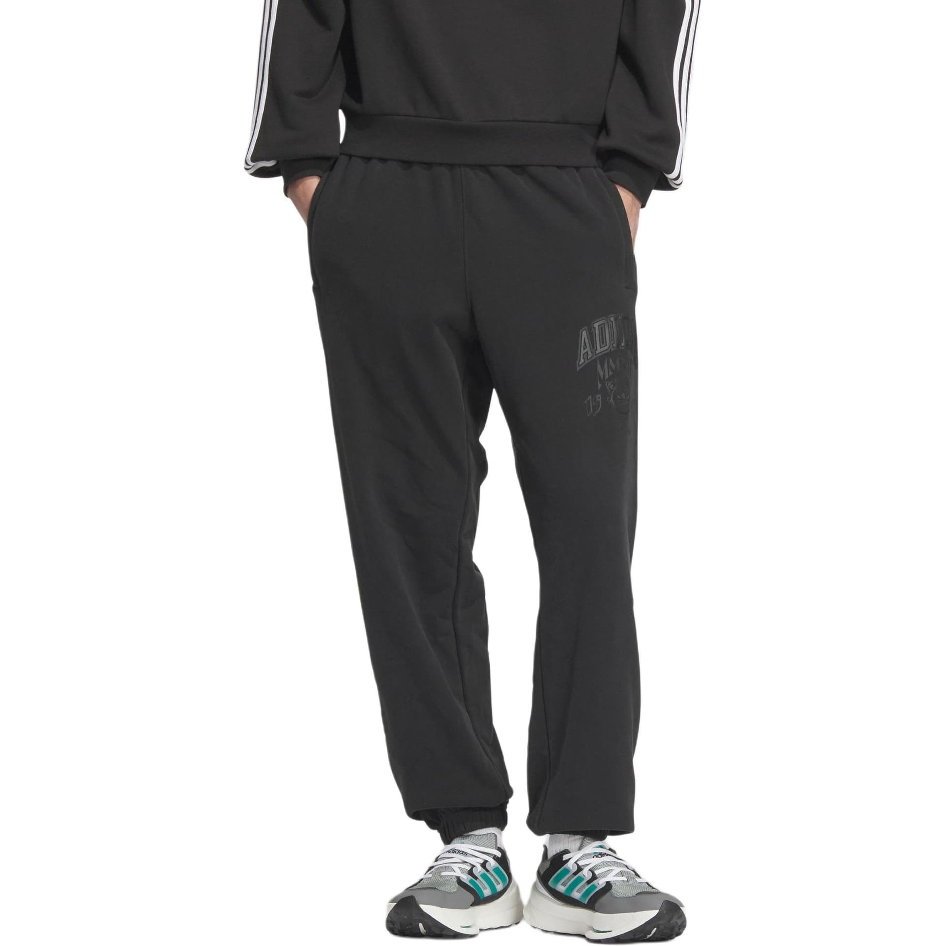 Спортивная одежда Adidas Originals VRCT CF Брюки Y Спортивные брюки Мужские Черные - изображение 2